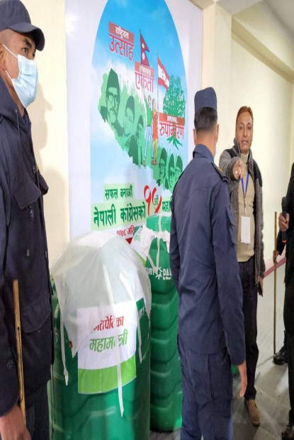 कांग्रेस सहमहामन्त्रीको मतगणना हुँदै